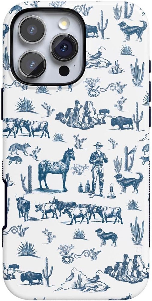 Casely iPhone 16 Pro Max Case | Wild West Adventure | Desert | Bold Protective D