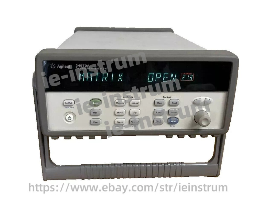 1 pc only!Agilent 34970A Data Acquisition Switch-Nice*