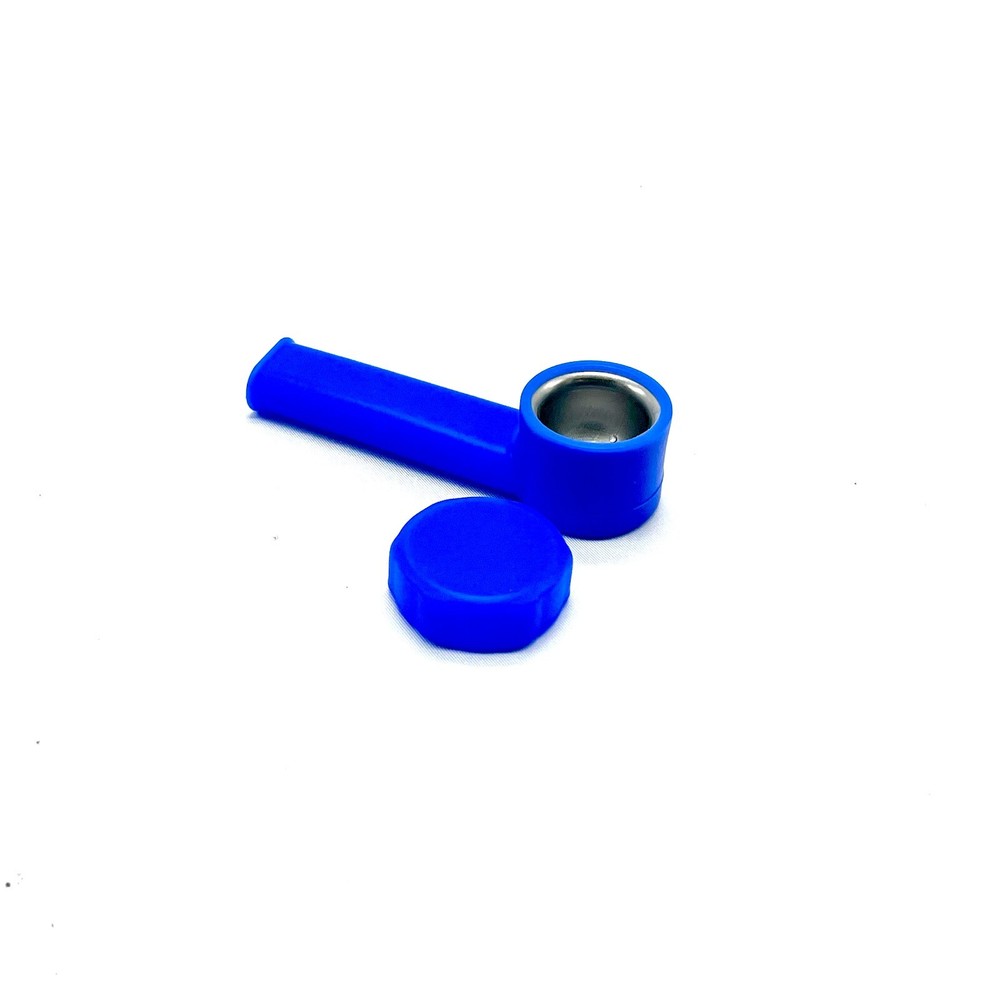 Discreet Silicone Smoking Pipe- Rubber Silicone