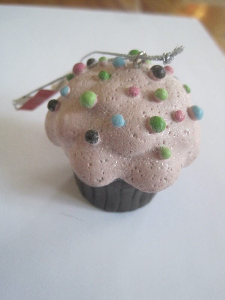 Cupcake Ornament TJ's Christmas Mitchell