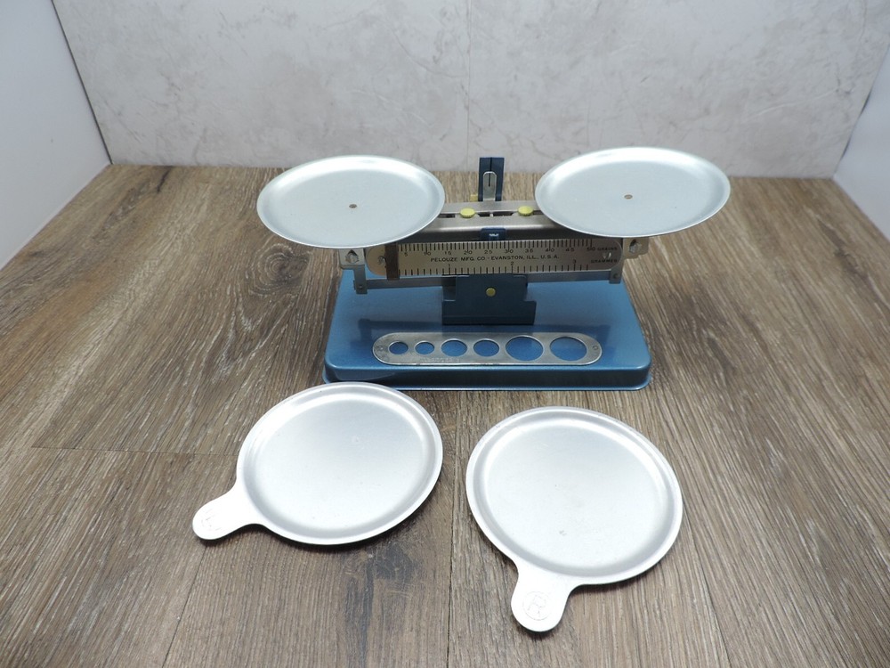 Pelouze Balance Scale w/Weights
