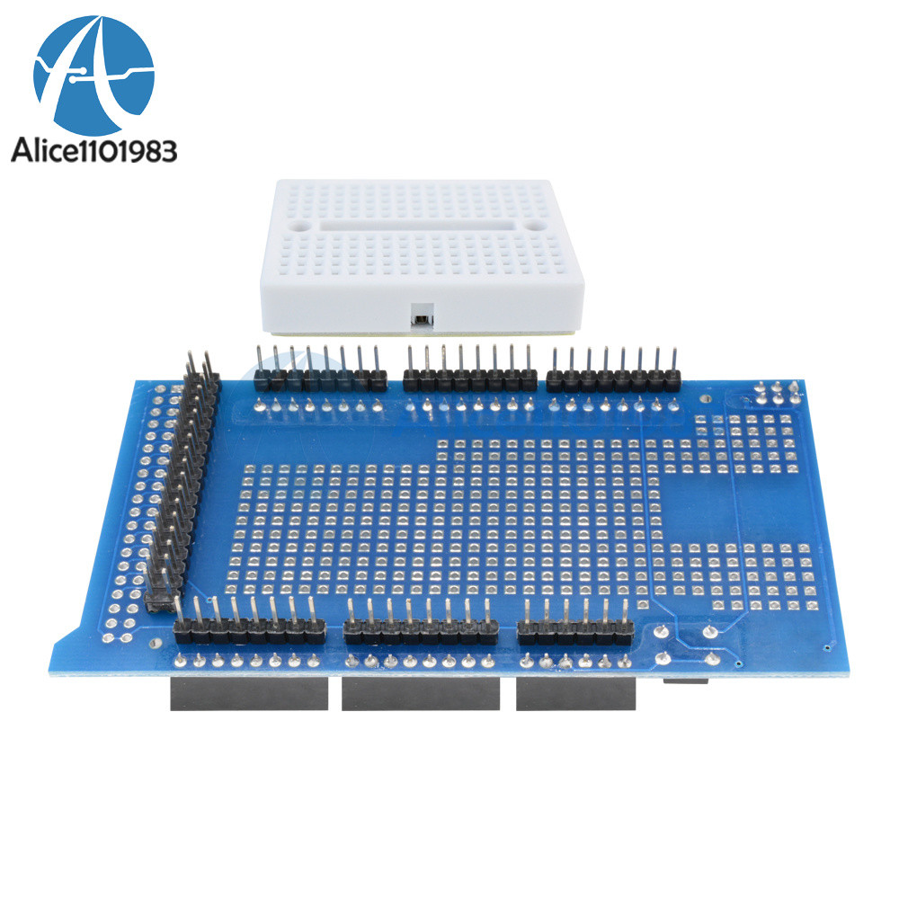 Arduino UNO2011 MEGA2560 Prototype Shield ProtoShield V3 with min breadboard 170