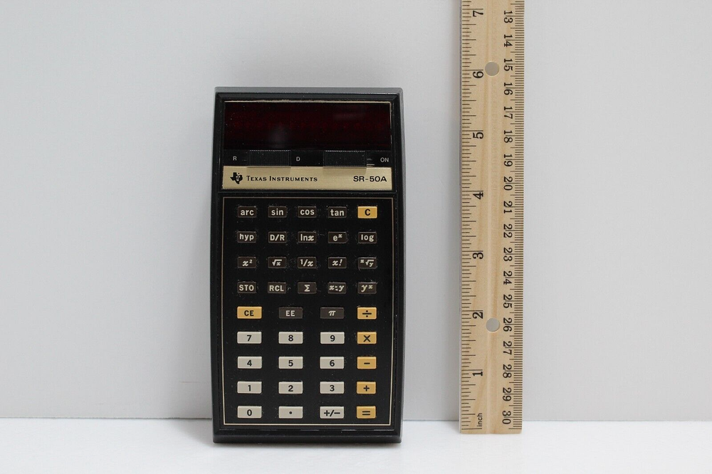 Texas Instruments SR-50A Vintage Calculator - Not Tested