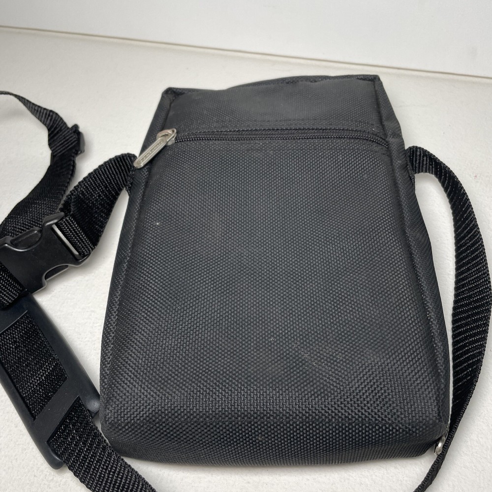 Nintendo Gameboy Game Boy Black Blue Rectangular Video Game Travel Case W/ Strap