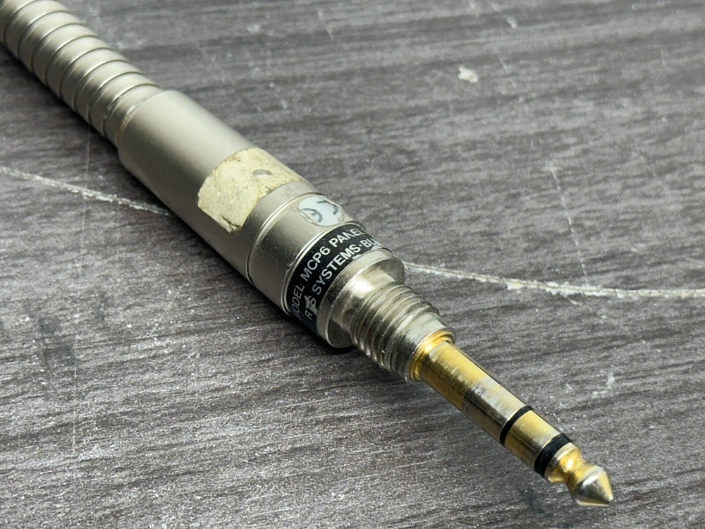 RTS Systems MCP6 Panel Mount Microphone - H47