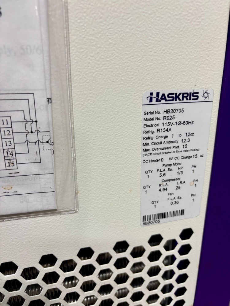 Haskris R025 Recirculating Industrial Chiller