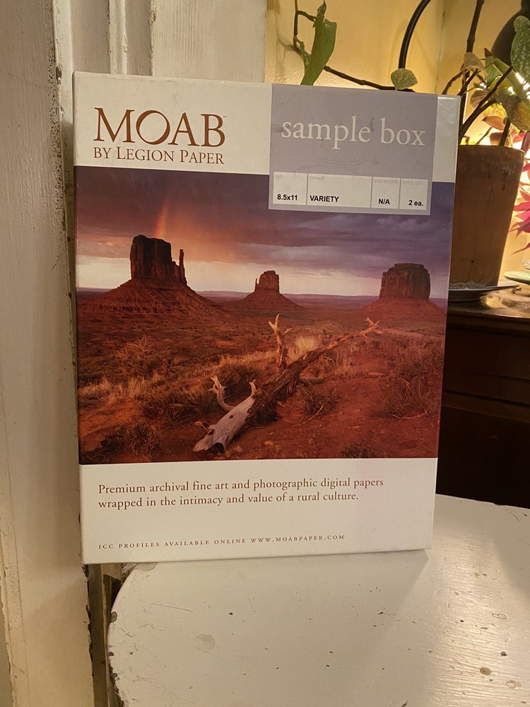 Moab 8.5 x 11-Inch General Sampler Pack 24 Sheets