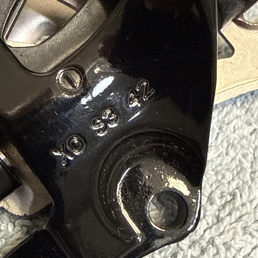 SRAM Front Derailleur X0 2x10 Low Direct Mount S3 42T Bottom Pull [ftl]