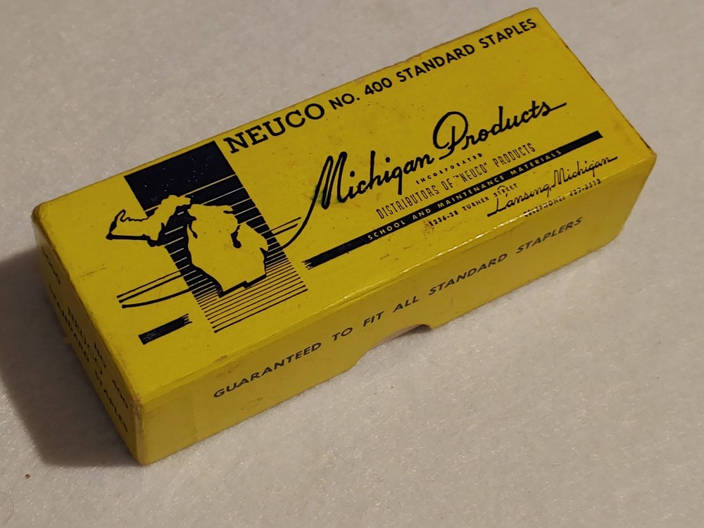 Vintage - NEUCO Staple Box - Empty box only as shown