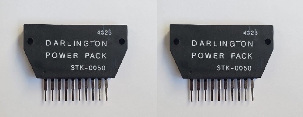 STK0050 IC Power Amplifier + Heat Sink Compound -2 Pack