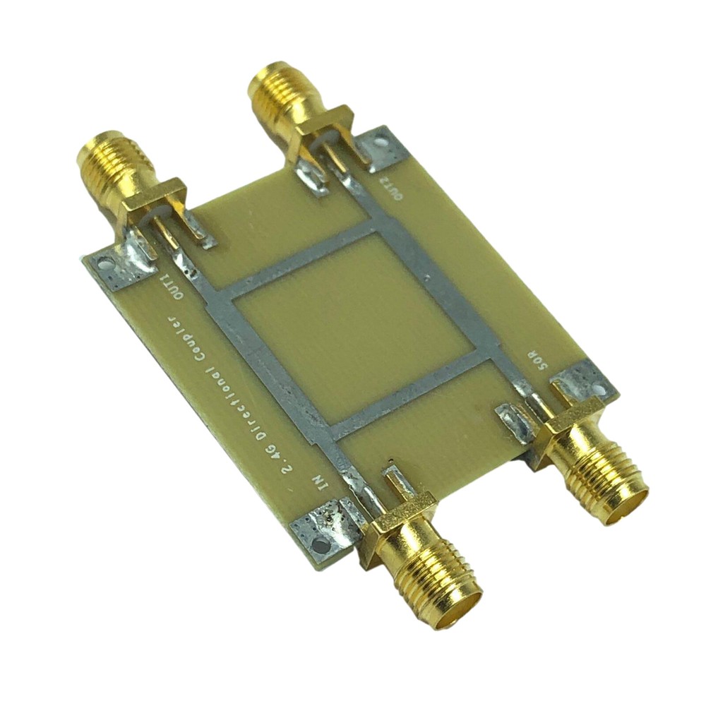 2.4G Directional Coupler Bridge Microstrip Divider 3.6dB 15dB 15dB DIY
