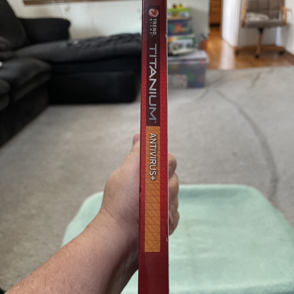 Trend Micro Titanium Antivirus+ Antispyware Web Threat Protection New Open Box