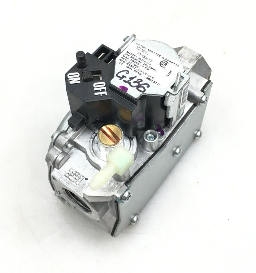 White Rodgers GEMINI 36J24 214 HVAC Furnace Gas Valve 36J24-214 used #G136