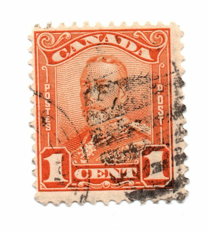 Canada Stamp Scott #149, Used King George V