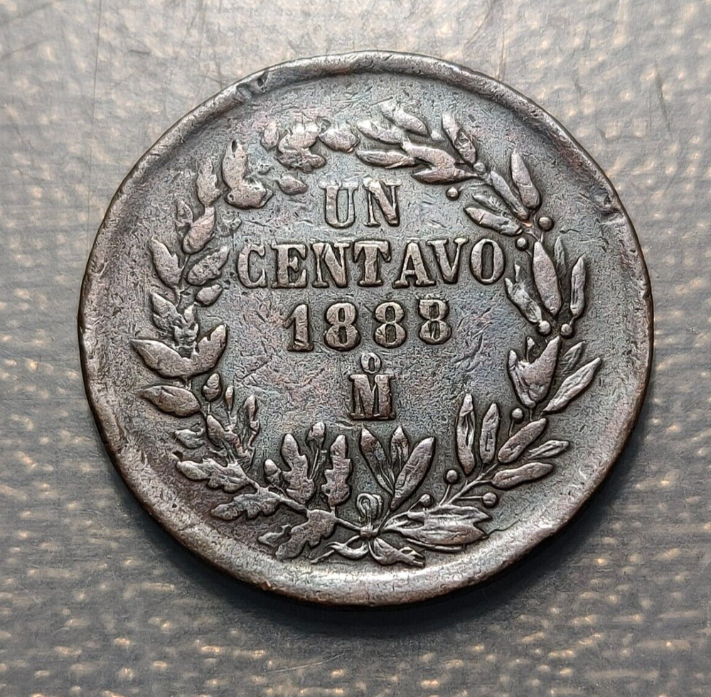 MEXICO 1 CENTAVO 1888/7