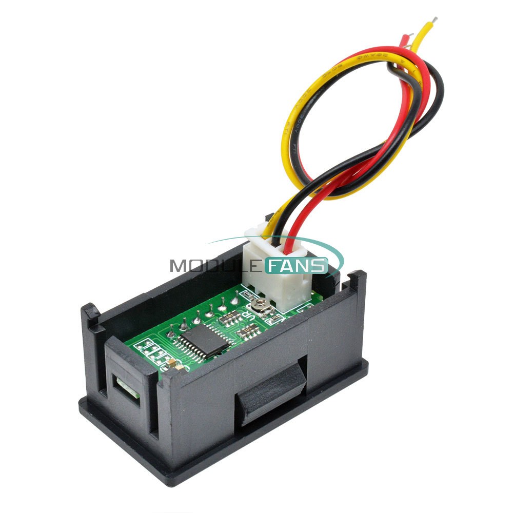 1-10pcs DC 0-100V LED Digital Display Voltmeter LED Voltage Panel Meter new