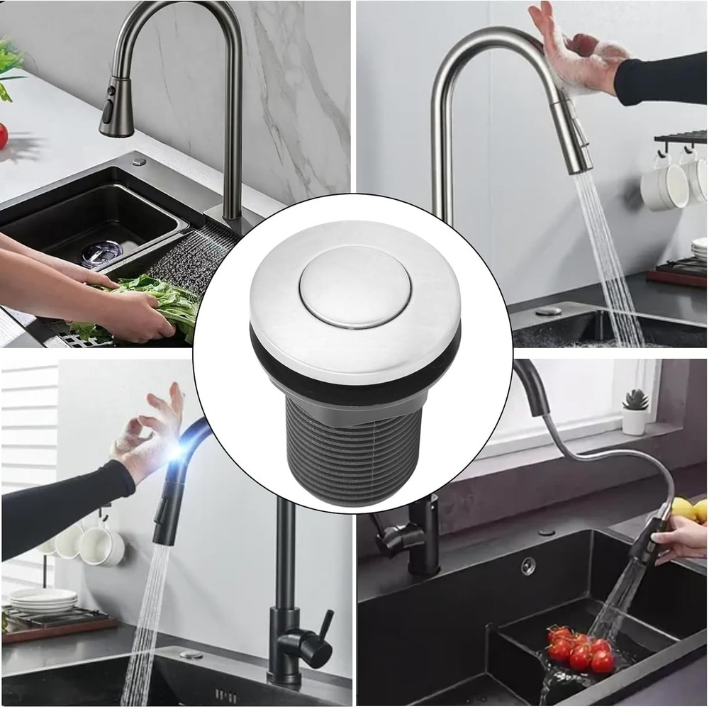 Garbage Disposal Air Switch, Switch 304 Stainless Steel...