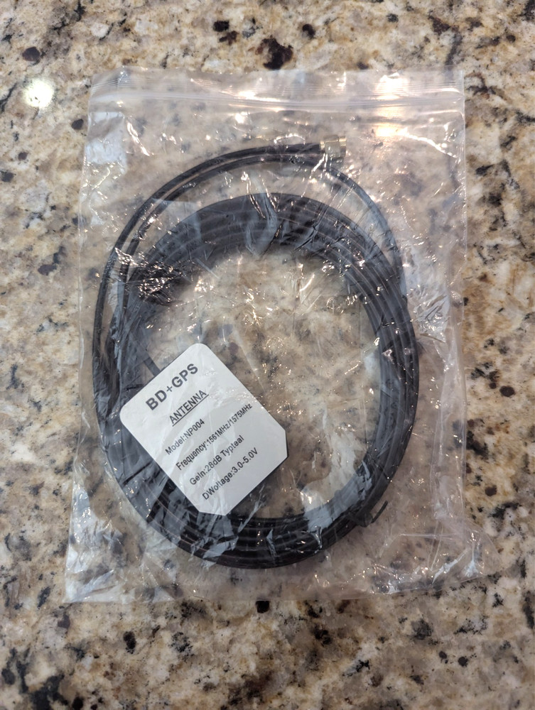 BD+GPS Antenna Cable NP004 TNC Male