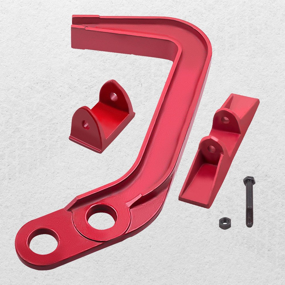 6 Ton Auto Body Frame Jumbo Deep Fast Hook Up Hook Clamp Kit Pulling Puller