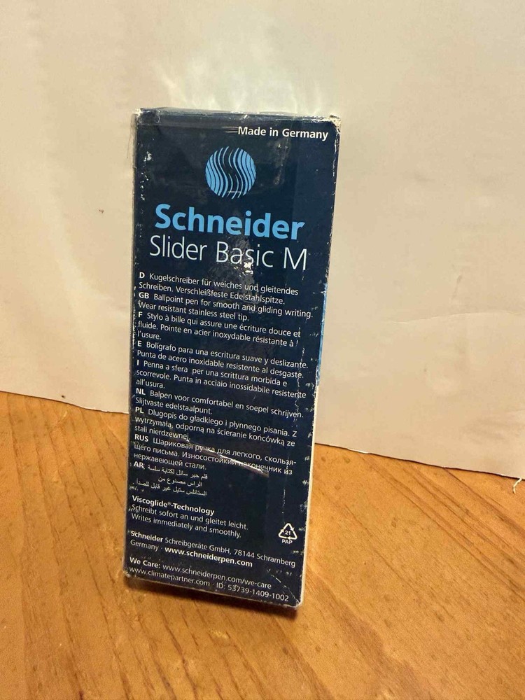 Schneider 151101 Slider Basic M Balck(10/BX)