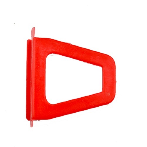 250 Pack - Hollow Pull Tabs for Window Screens - Black/White/Clear/Red