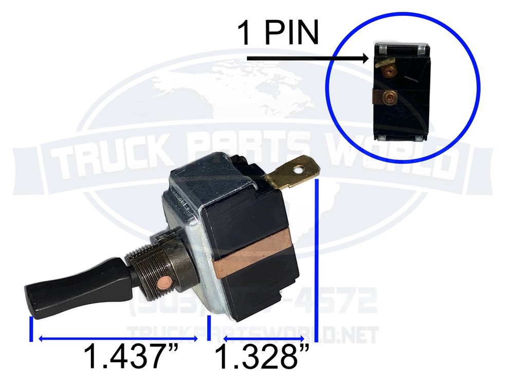 Kenworth Electrical Switch Replacement parking light toggle K301-198 K301198