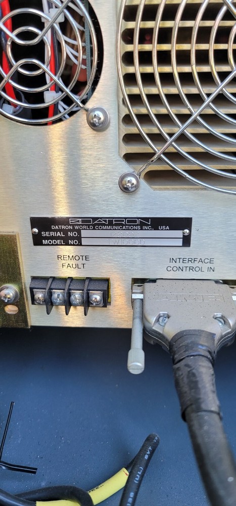 Datron TW7000 And TW1000D Transworld Communication Transceiver