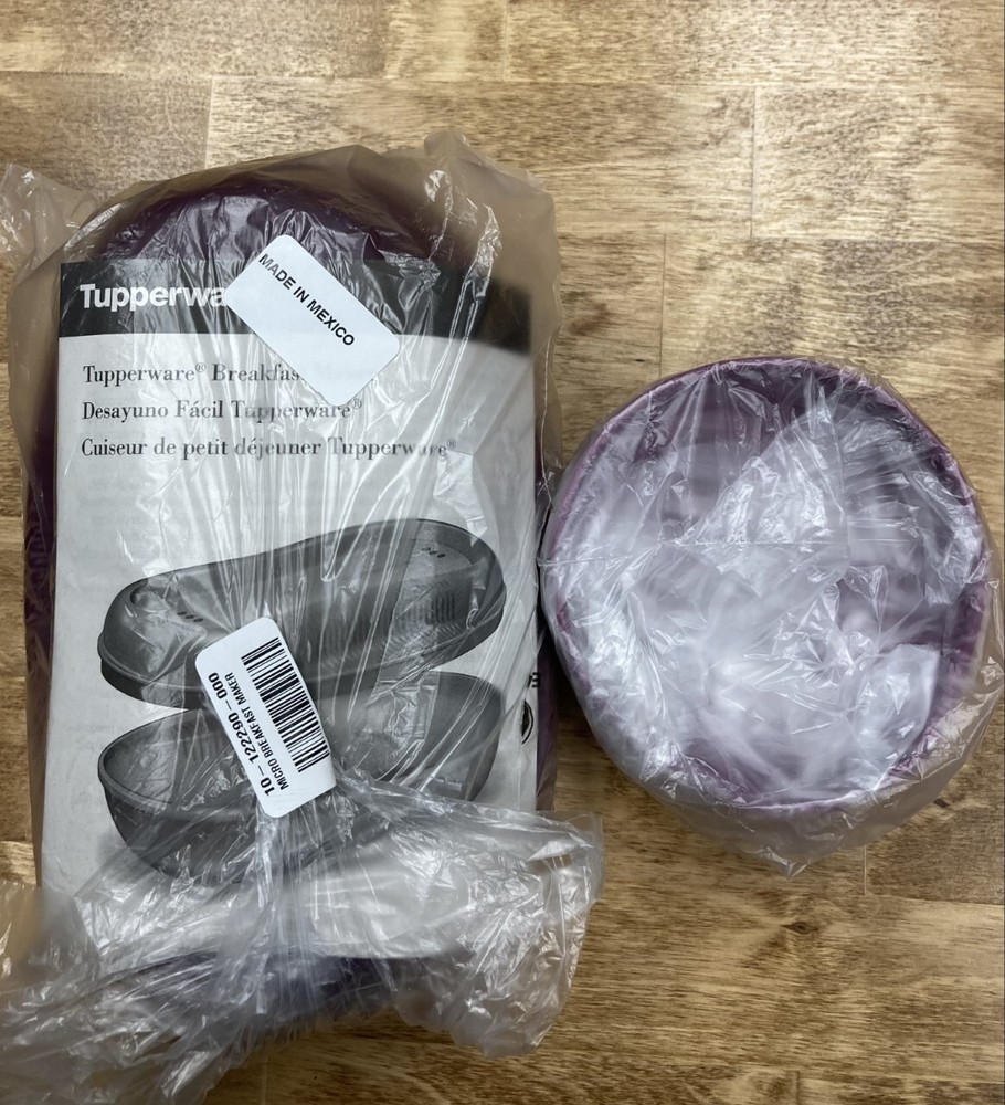 Tupperware Microwave Breakfast Maker Set-NEW- SHIPPING INCLUDED