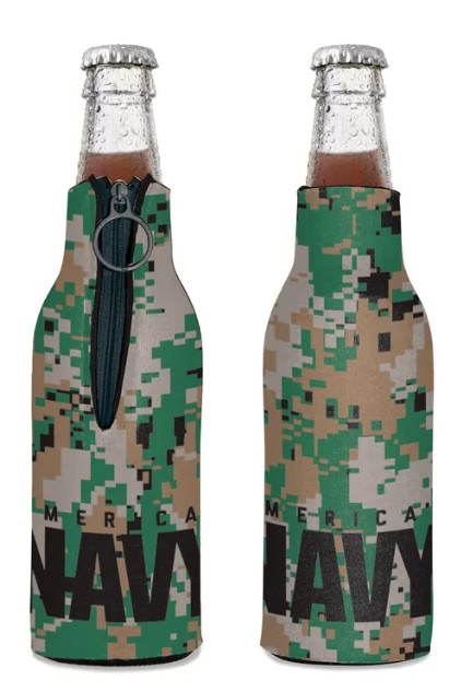 United States Navy 12oz Bottle Cooler
