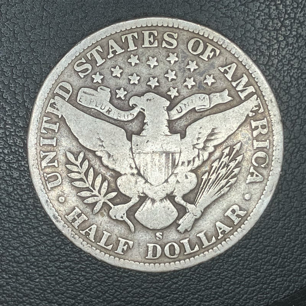 1910-S Barber Half Dollar