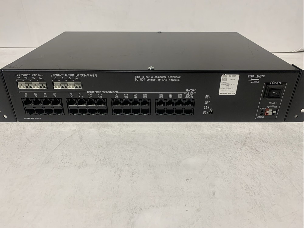 AIPhone IS-RCU Room Station Control Unit, AS/IS Untested