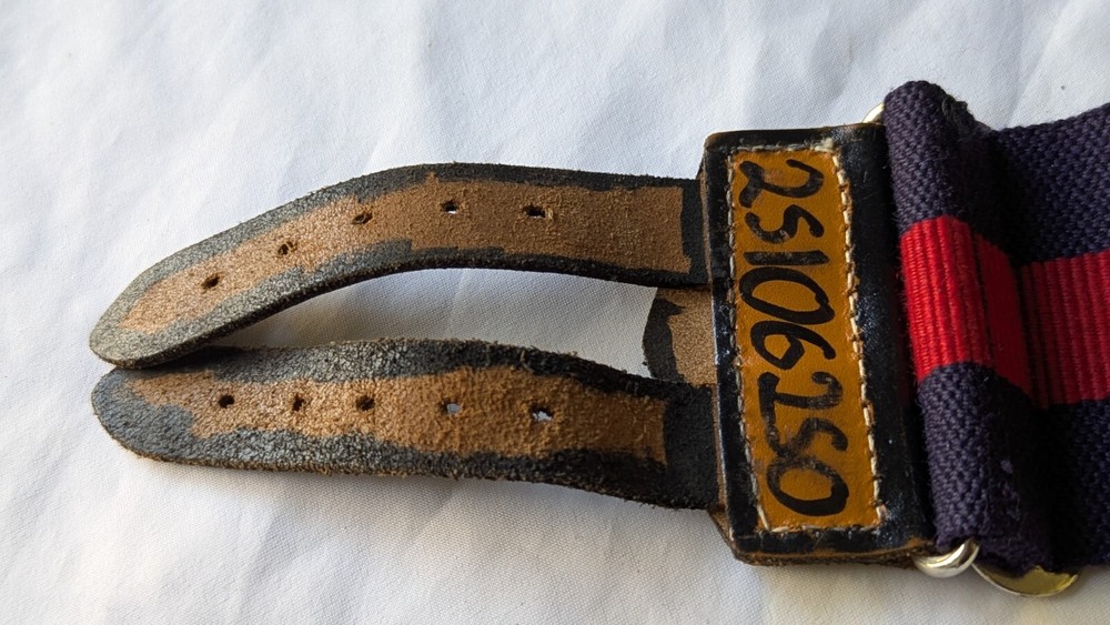Original British Army Grenadier Guards Stable Belt Size Medium