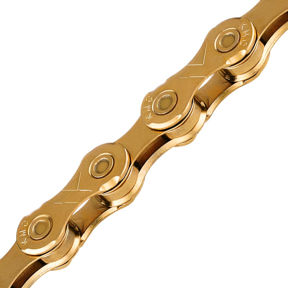 KMC X10 10-Speed Bicycle Chain 116 Link GLOD