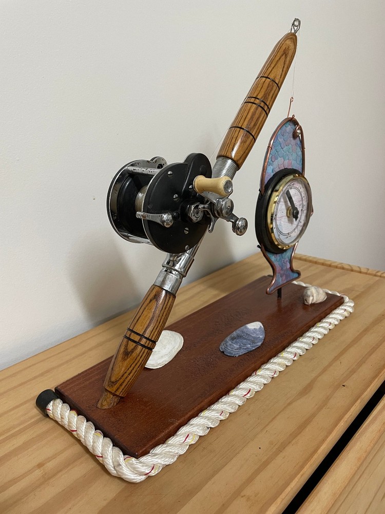 Fishing Pole Tide Clock