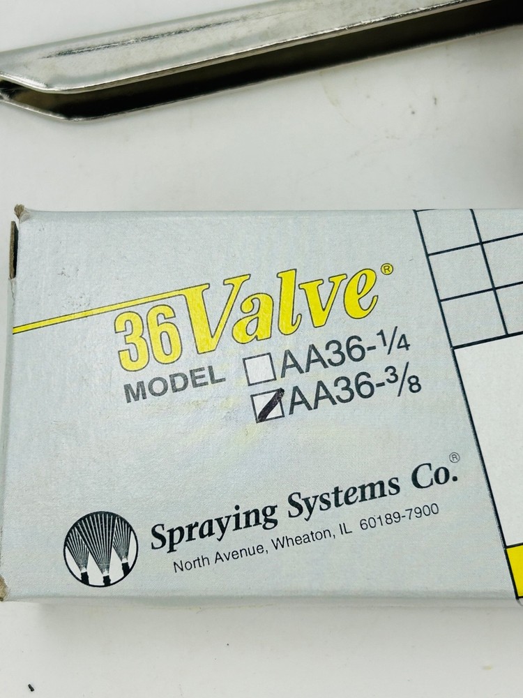 Spraying Systems AA36-3/8" Quick Acting Valve