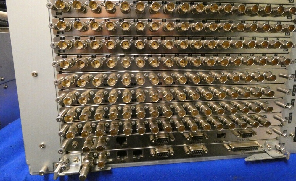 Sony MVS-8000 4M/E, 68input, 48 output Switcher w/ Aux panel & Menu Panel