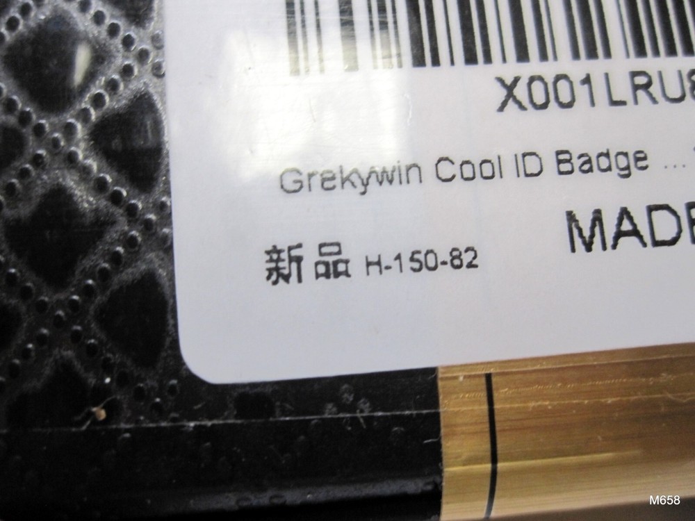 Grekywin Cool ID Badge Holder H-150-82