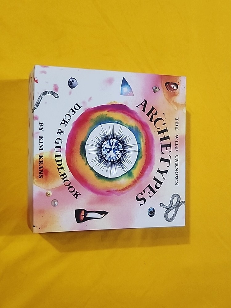 The Wild Unknown Archetypes Deck Guidebook Kim Krans Illustrated First Edition