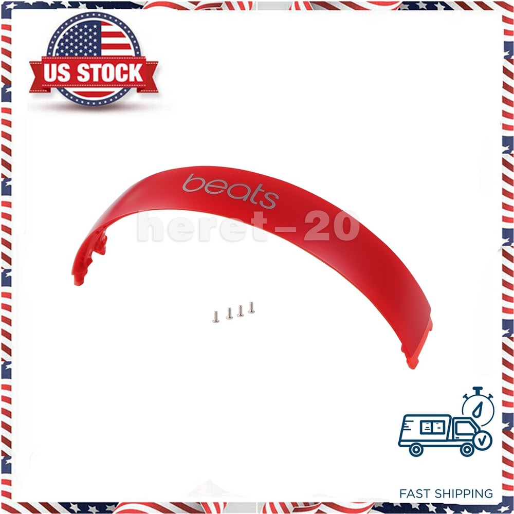 Red Headband Replacement Parts For Beats Studio 3.0 Wireless Headset