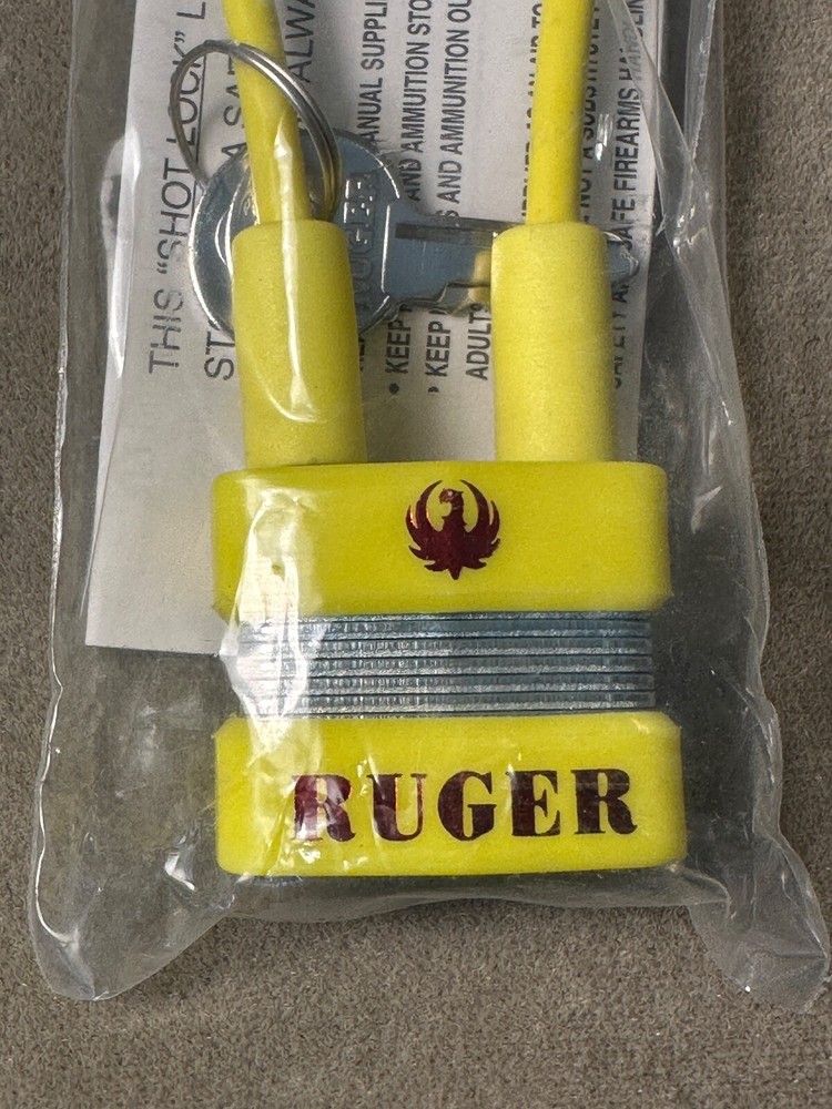 Ruger Cable Gun Lock - 2 Keys