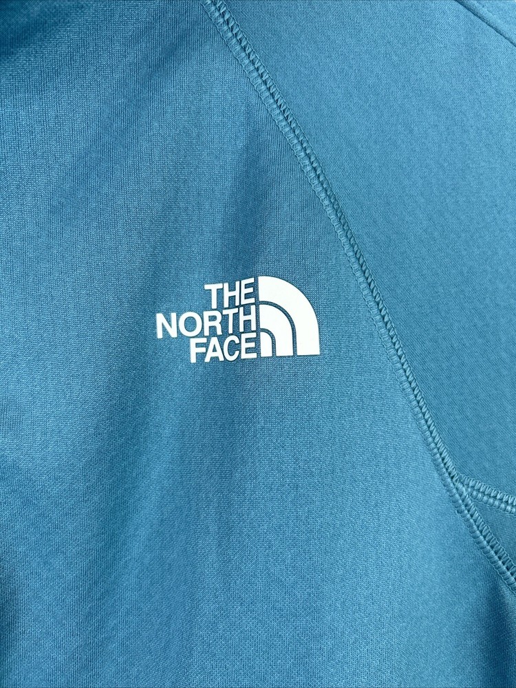 The North Face Women’s L Teal Blue Flashdry Long Sleeve Base Layer Pullover