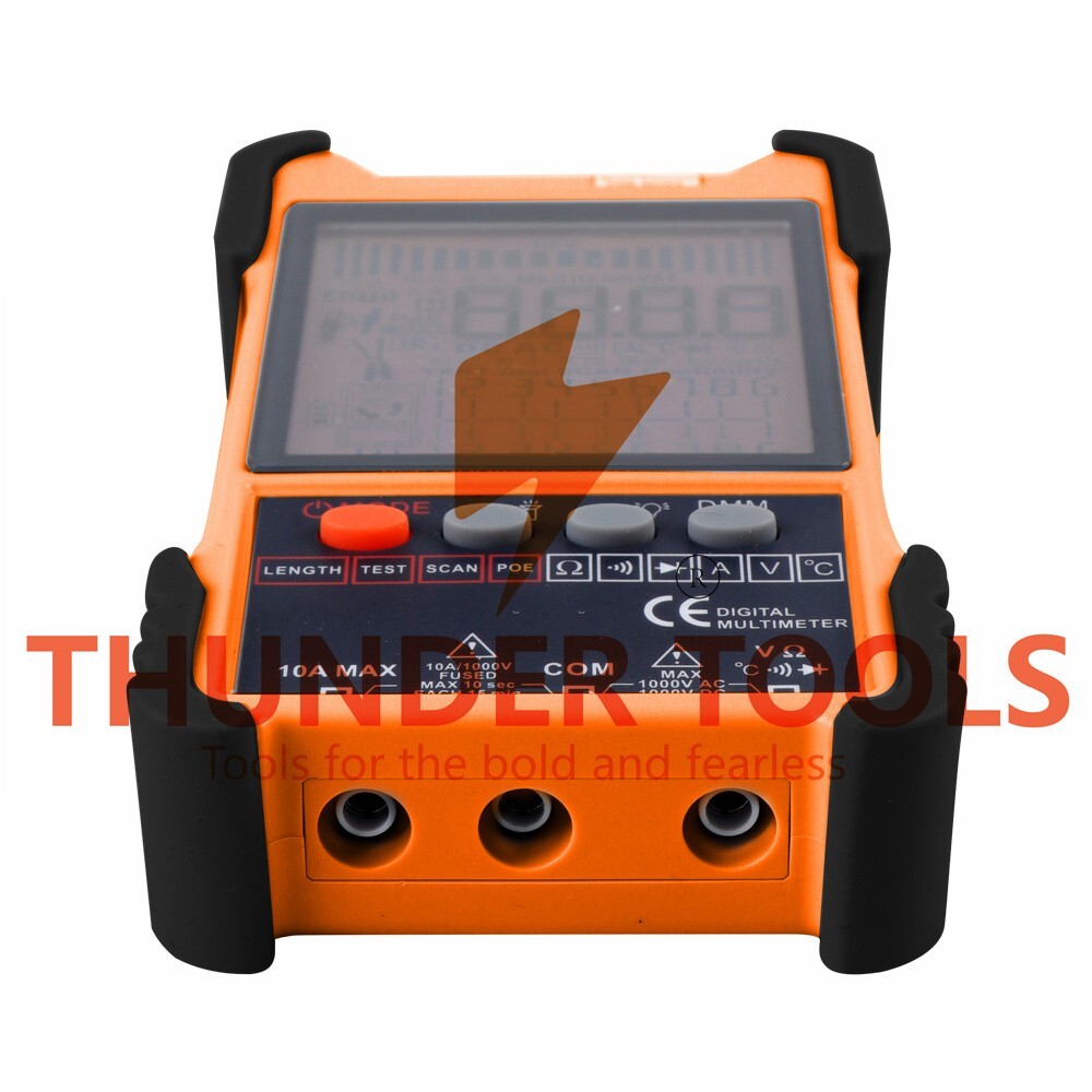Thunder Tools 500M Handheld Portable Cable Tester with LCD Display Analogs