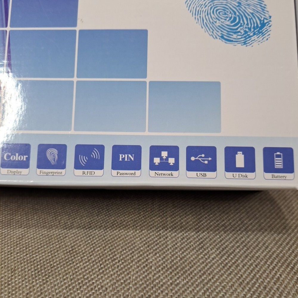 HapAttend Fingerprint Time Attendance Access Control System (H2) WORKS GREAT