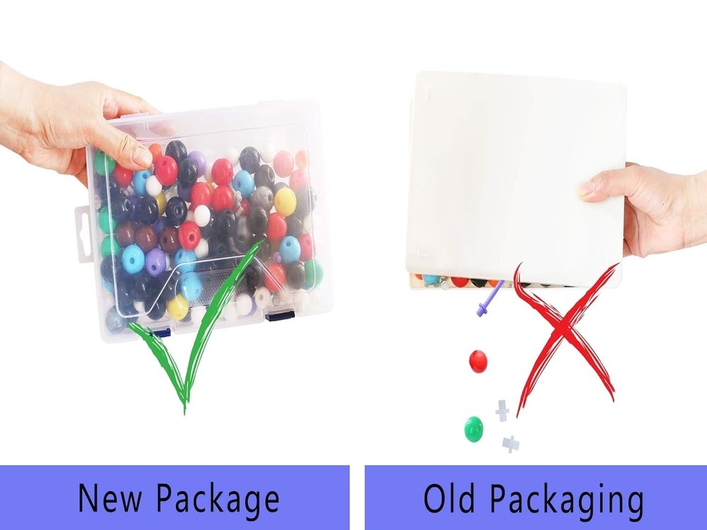 Comprehensive 3D Chemistry Model Kit - 444 Pieces for Classroom & Home Study