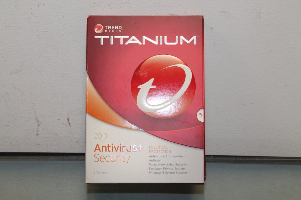 Trend Micro Titanium Maximum Antivirus Security 2013
