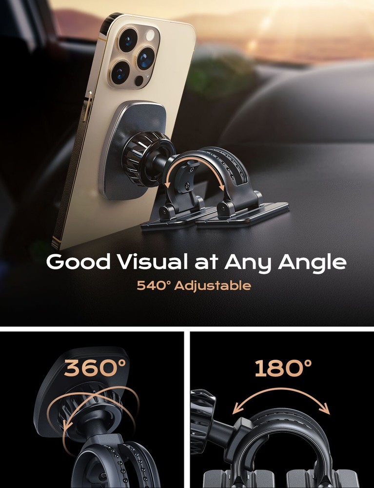 Lisen Dashboard Magnetic Bracket Phone Holder