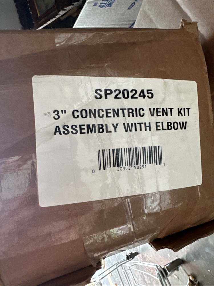 Protech SP20245 3” PVC Concentric Vent Termination Kit