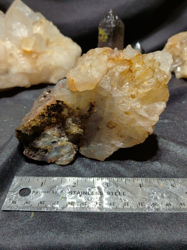 Moss Agate Crystalized Specimen Unpolished (1lb 13oz)