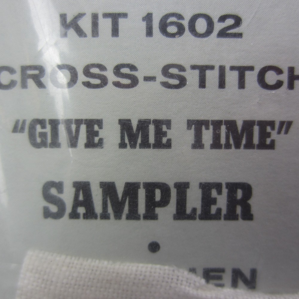 Bucilla Needlework Kit 2-Packs GIVE ME TIME & ANTIQUES