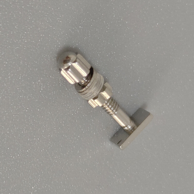 Replacement For C ar tier Eyeglasses Frame Silver Rectangle Screw & Bolt Set New